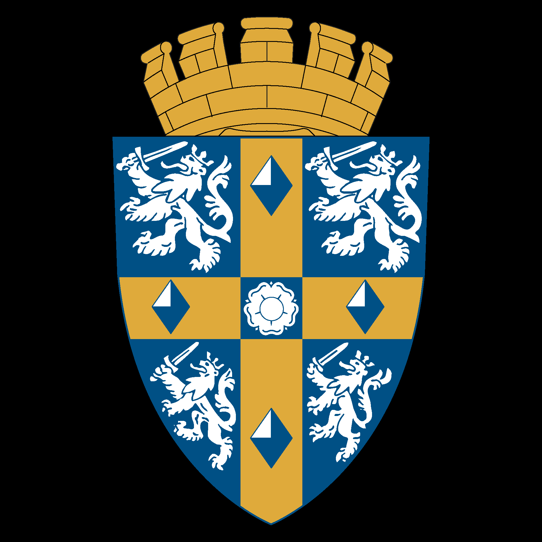 Durham County Council  Black Logo Vector Logo